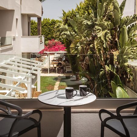 Drossia Palms Hotel And Nisos Beach Suites Malia Exterior foto